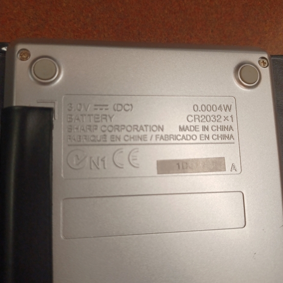 Sharp EL-738 Business/Financial  Calculator - Picture 13 of 13